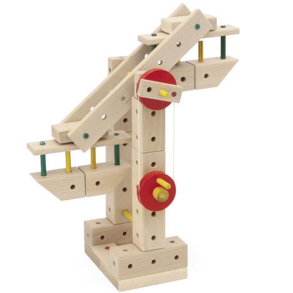 Maker M263 Byggesett For Barn Fra 3 År Av Østerriksk Tre Med Hammer Tang Og Kile Matador Inkluderer 93 Byggeideer-Matador-Kvalitetstid AS