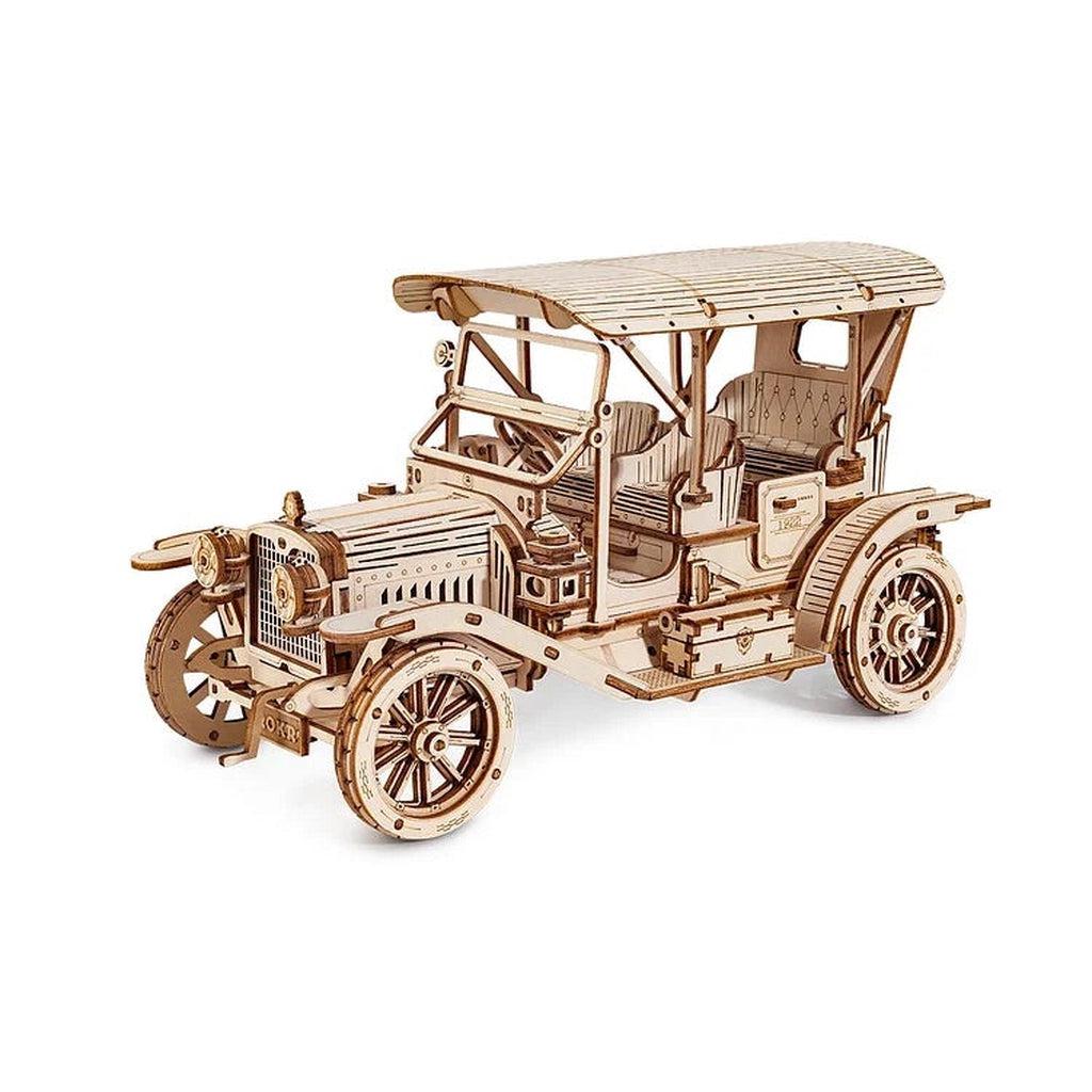 Vintage car | Bil-Byggesett - mekaniske-Robotime-Kvalitetstid AS