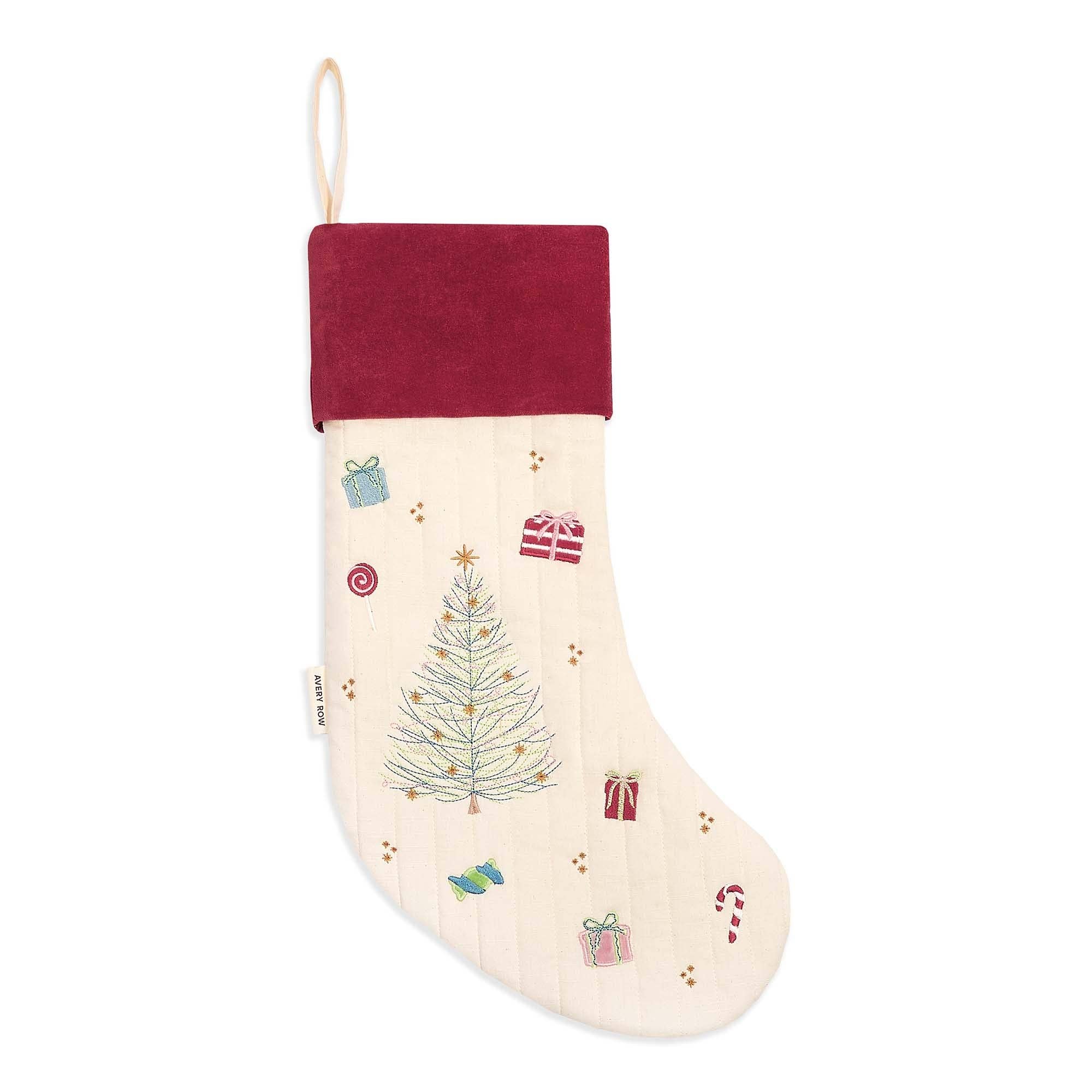 Christmas Stocking - Christmas Tree-Avery Row-Kvalitetstid AS