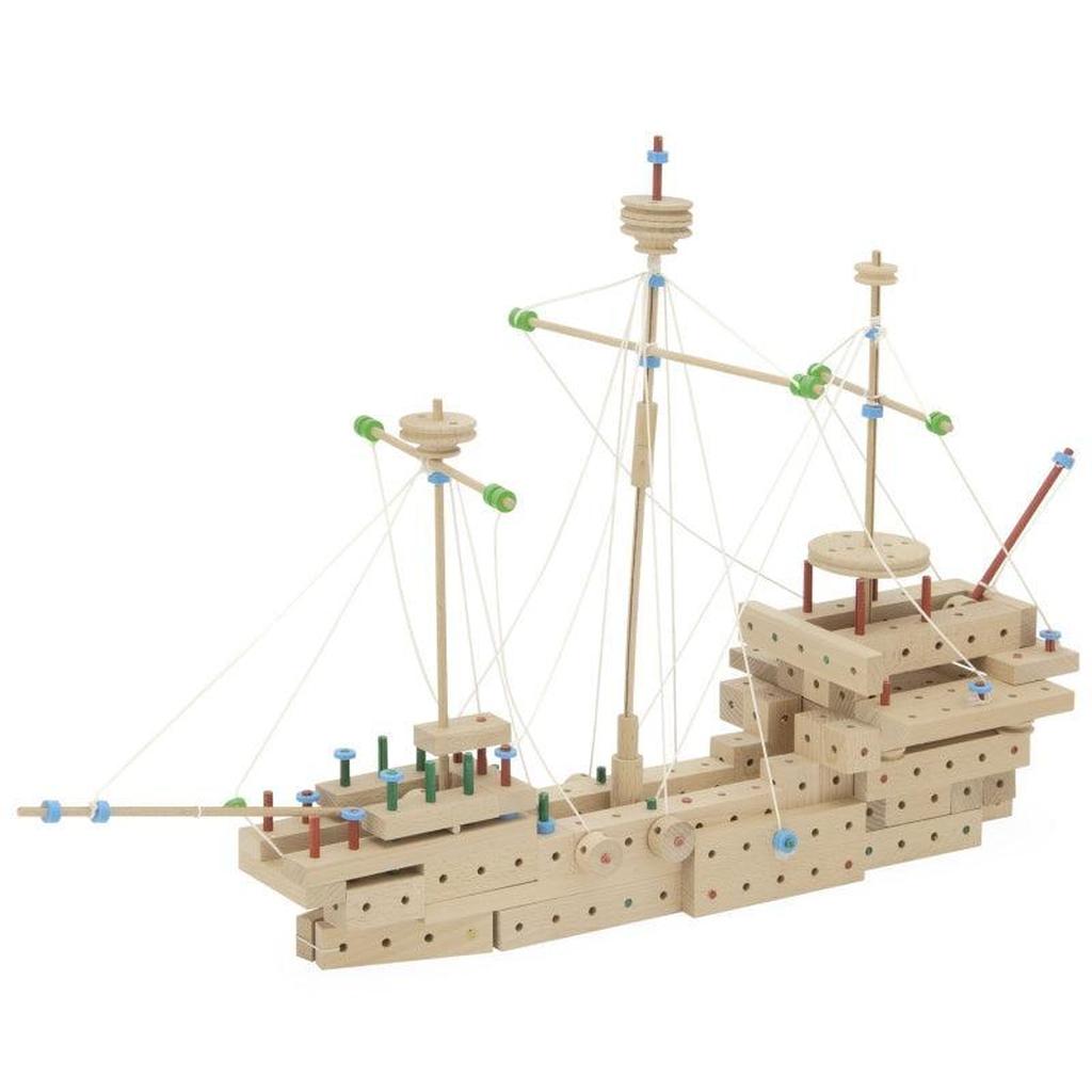 Explorer E717 Byggesett 902 Deler I 100 Prosent Østerriksk Treverk Matador For Barn 5 År Og Opp Hammer Og Tang 71 Ideer-Matador-Kvalitetstid AS