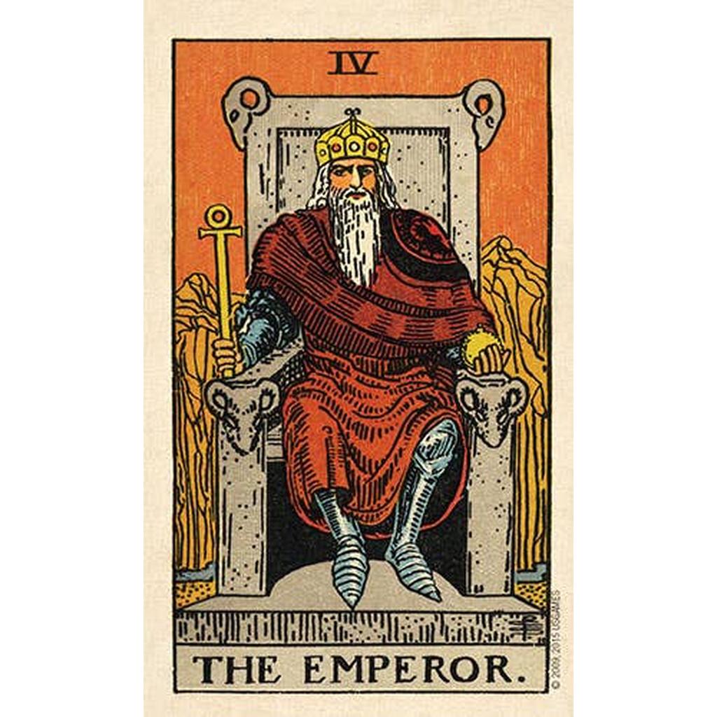 Tarotkort Smith Waite Centennial Med Tinboks US Games Nøye Reproduksjon For Tarotentusiaster Og Samlere-Kortstokker-Cardshouse-Kvalitetstid AS