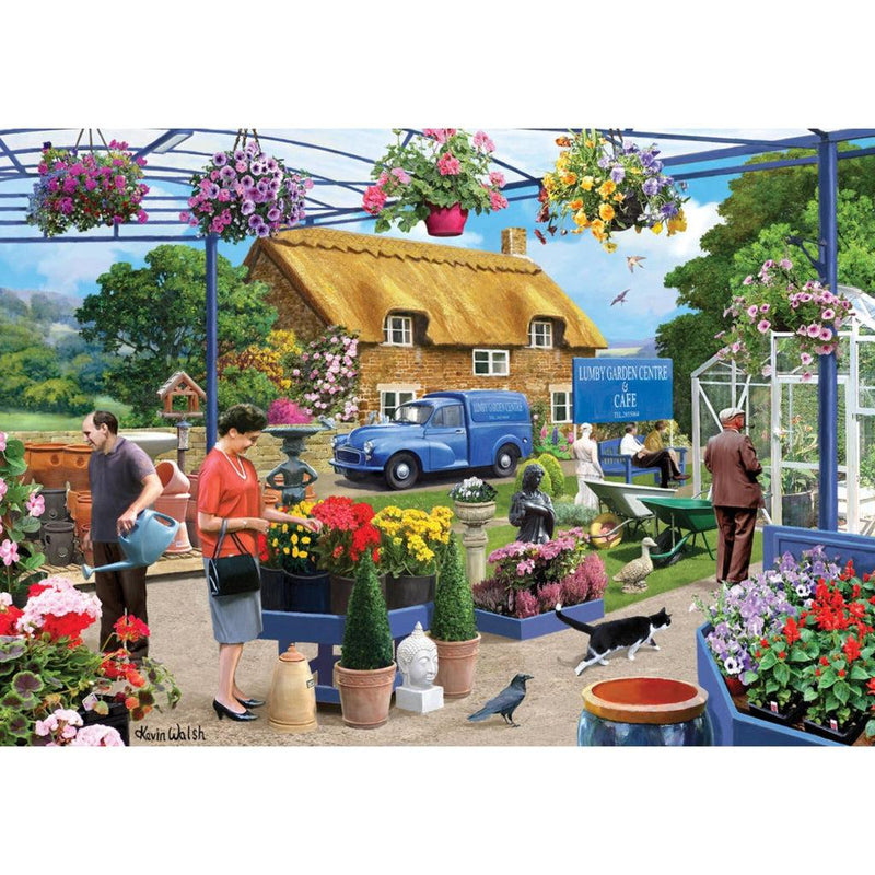 Puslespill | At The Garden Centre | Nostalgia | 1000-Puslespill-Kidicraft-Kvalitetstid AS