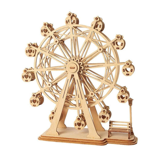 Pariserhjul | Ferris Wheel-Byggesett - mekaniske-Robotime-Kvalitetstid AS