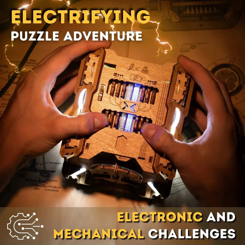 Escape Room Puzzle Box | Tesla Box-Pusleboks-Puzzle Potato-Kvalitetstid AS