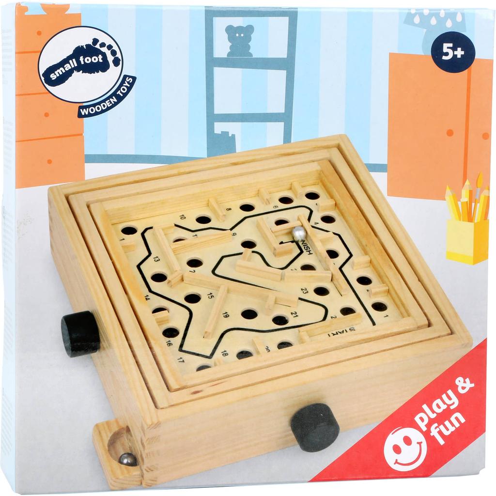 Labyrintspill I Tre Med Styrestenger Advent Small Foot-small foot-Kvalitetstid AS