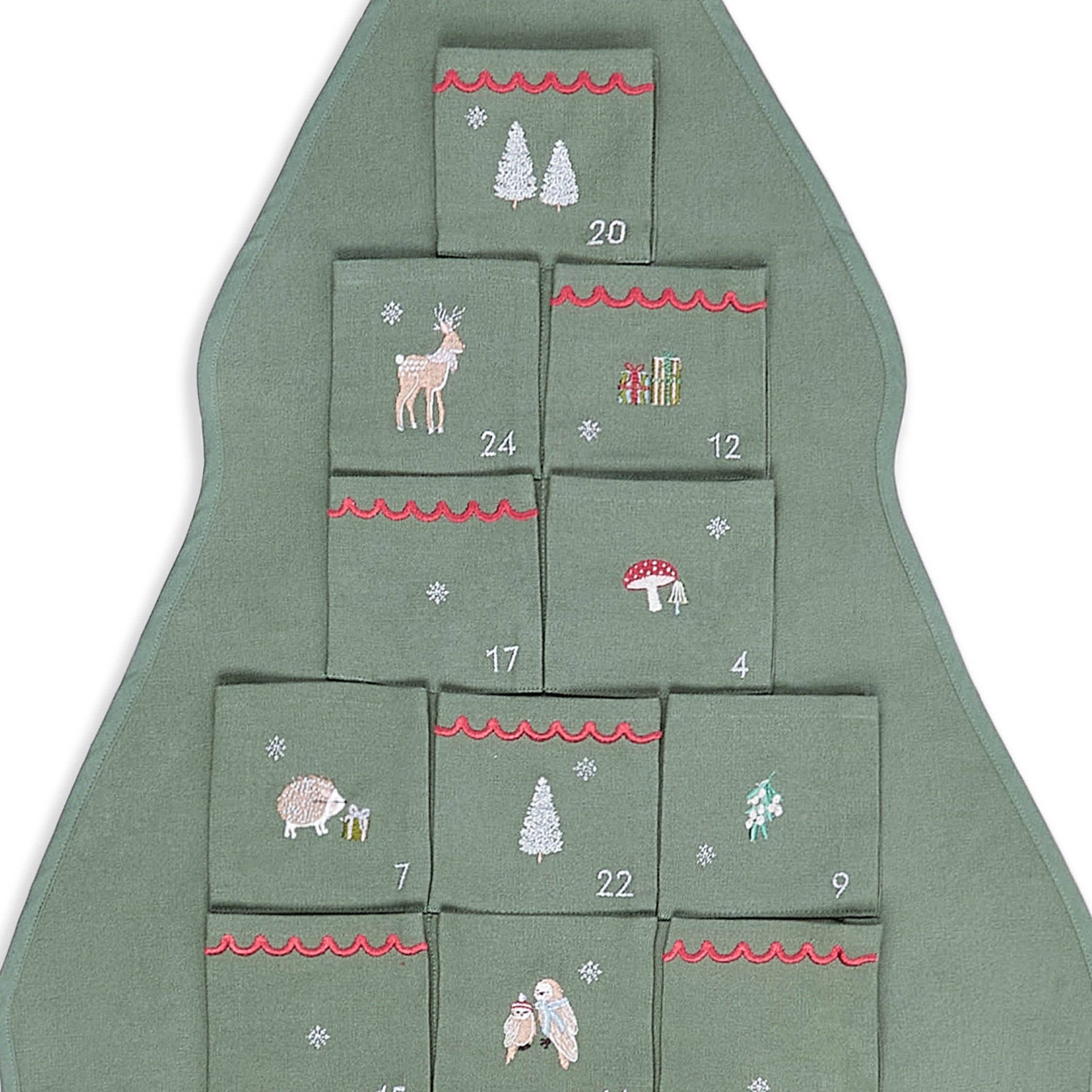 Fabric Advent Calendar - Christmas Tree-Avery Row-Kvalitetstid AS