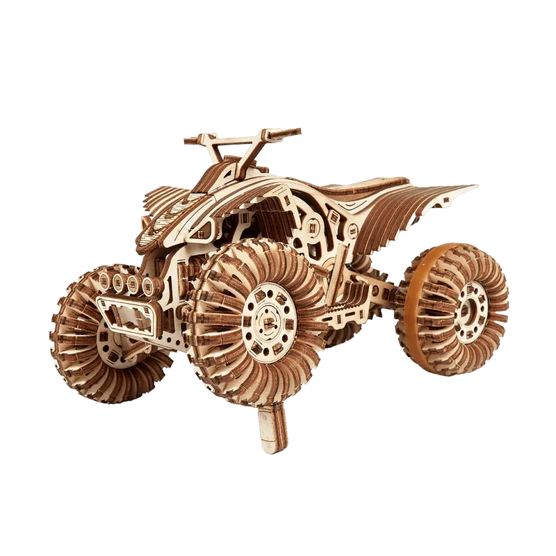 ATV (firehjuling) | Quad bike Raptor-Byggesett - mekaniske-Wood Trick-Kvalitetstid AS