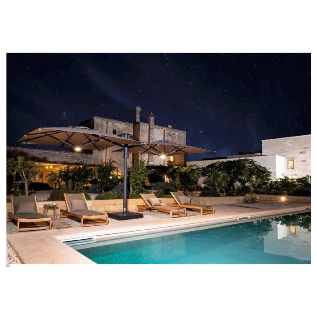 Led lys | for parasoll | Sett-Parasoller-Scolaro-Dual-Kontakt-Kvalitetstid AS