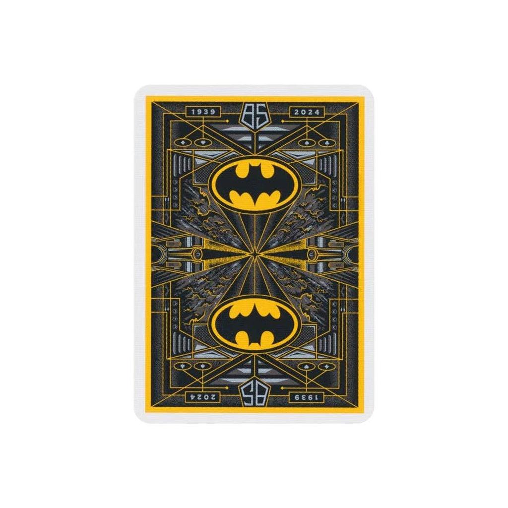 Batman 85 Års Jubileums Spillekort Theory11 for Samlere og Magikere med Foil Detaljer og Preget Embossing-Kortstokker-Cardshouse-Kvalitetstid AS