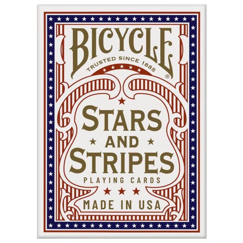 Stjerner Og Striper Kortstokk Bicycle USA Design Premium-Kortstokker-Cardshouse-Kvalitetstid AS