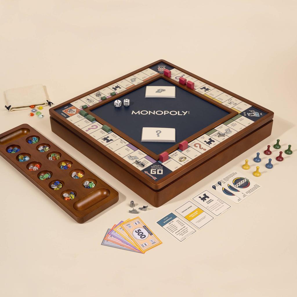 3-in-1 Game Collection: Monopoly, Sorry & Mancala-WS Game Company-Kvalitetstid AS