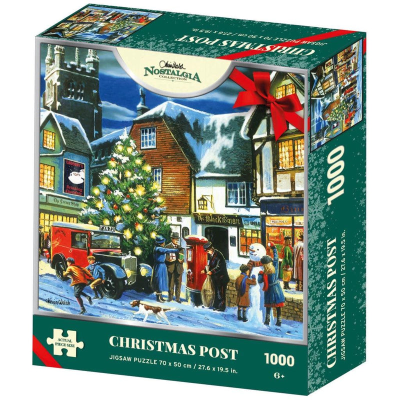 Puslespill | Christmas Post | Nostalgia Christmas Edition | 1000-Puslespill-Kidicraft-Kvalitetstid AS