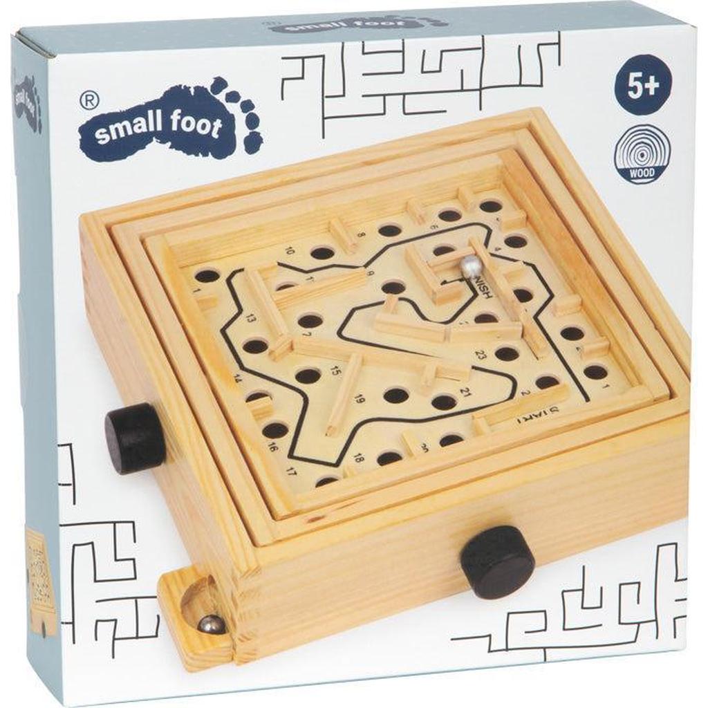 Labyrintspill I Tre Med Styrestenger Small Foot-small foot-Kvalitetstid AS