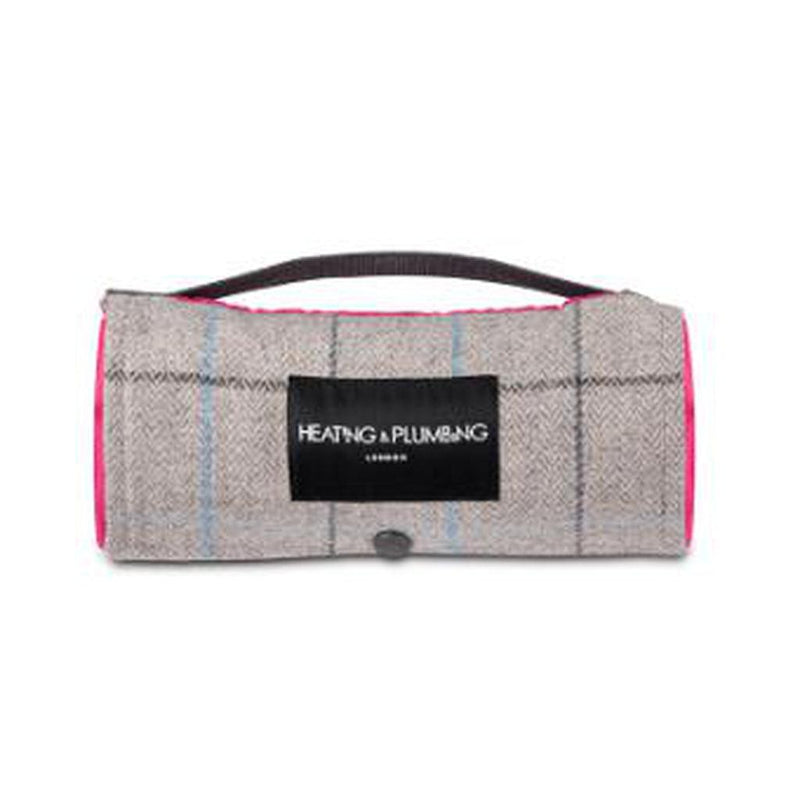 Lite piknikkteppe | The little explorers-Pikniktepper-Heating & Plumbing-GREY & BLUE TWEED-Kvalitetstid AS