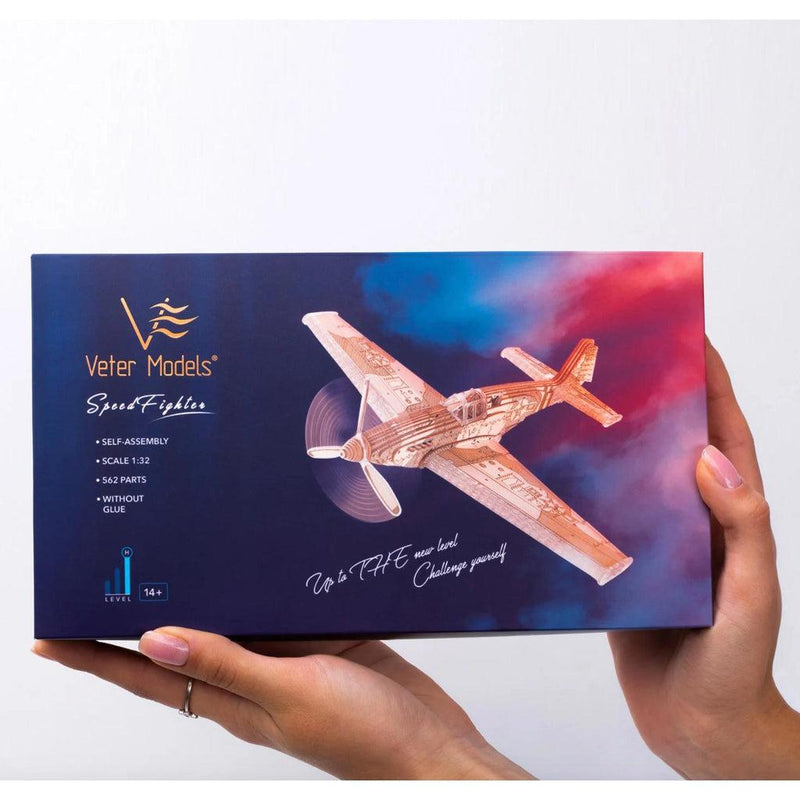 Jagerfly | Speedfighter-Byggesett - mekaniske-Viter Models-Kvalitetstid AS