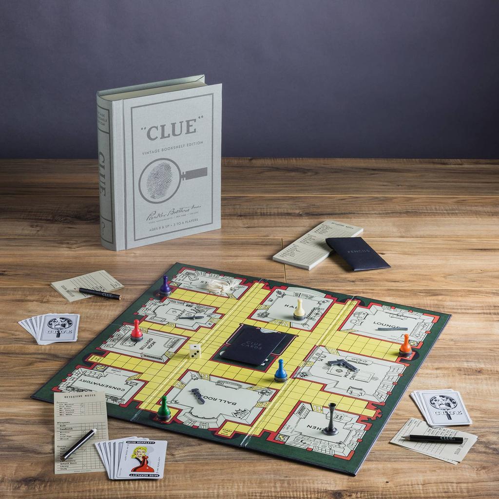 Clue - Vintage Bokhylleutgave-WS Game Company-Kvalitetstid AS