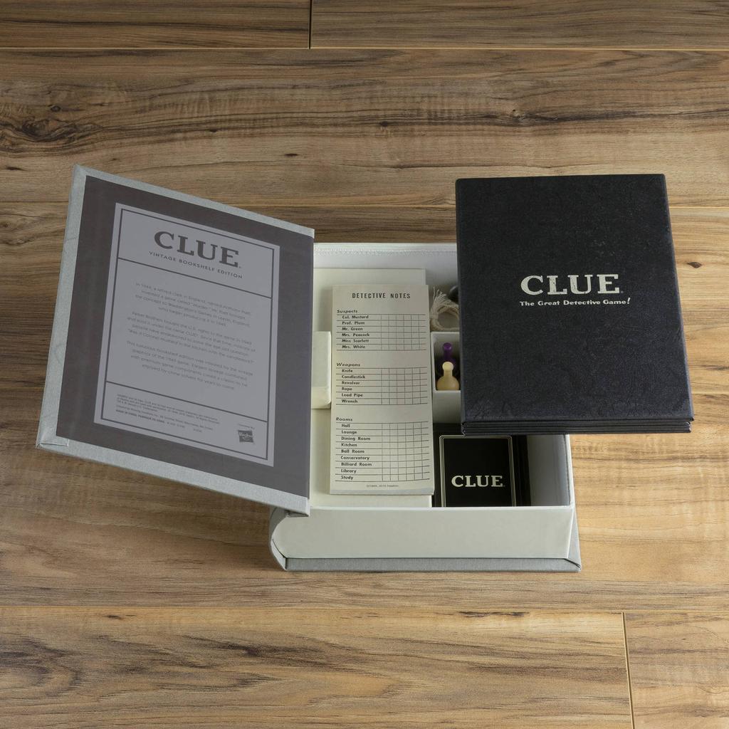 Clue - Vintage Bokhylleutgave-WS Game Company-Kvalitetstid AS
