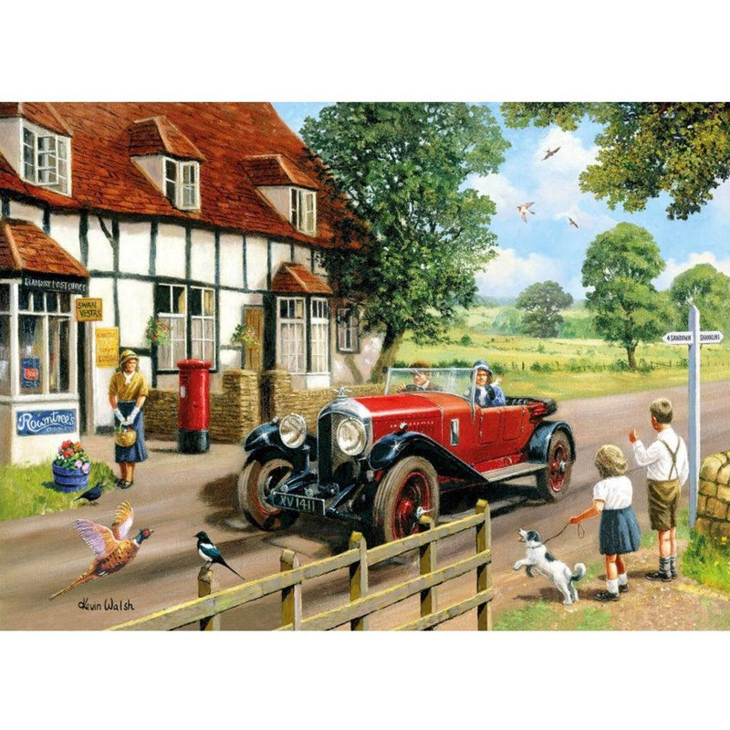 Puslespill | Out In The Country | Nostalgia | 1000-Puslespill-Kidicraft-Kvalitetstid AS