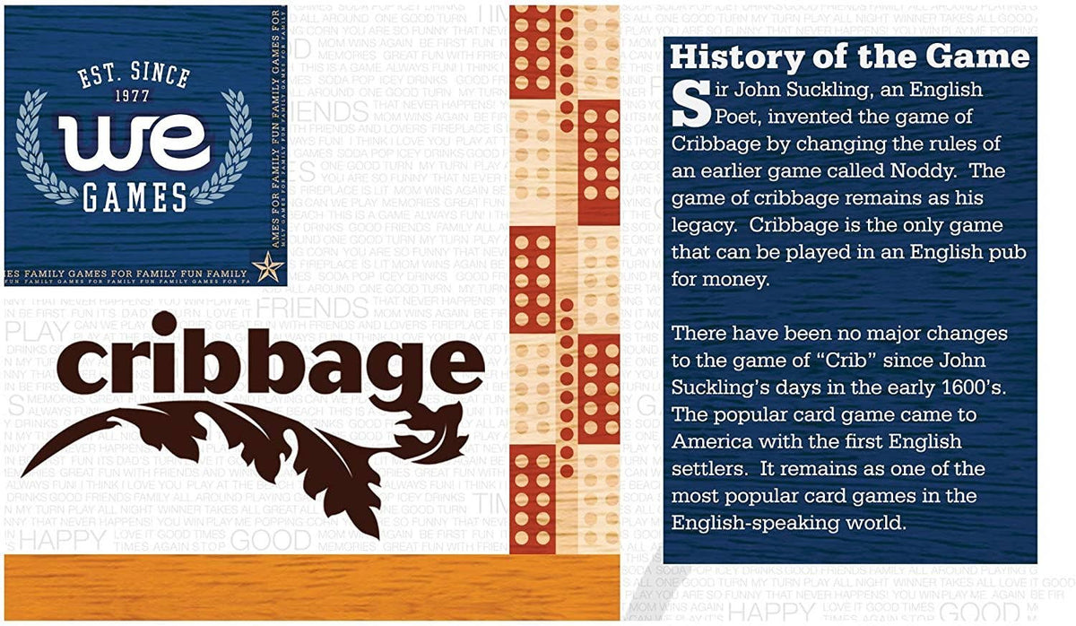 Cribbage i tre – klassisk 3-spors brett | WE Games