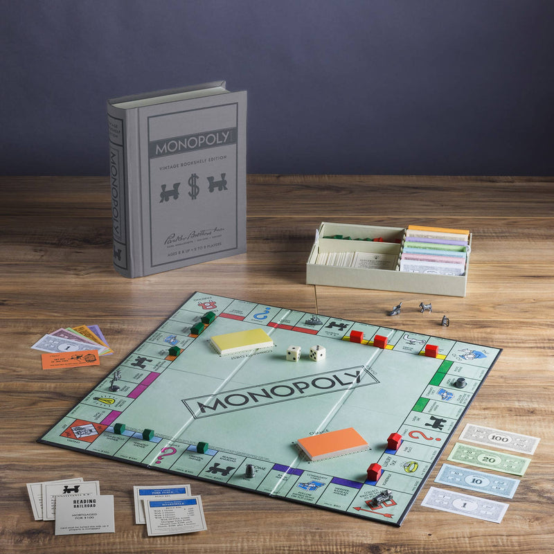 Monopoly Vintage Bookshelf Edition-WS Game Company-Kvalitetstid AS