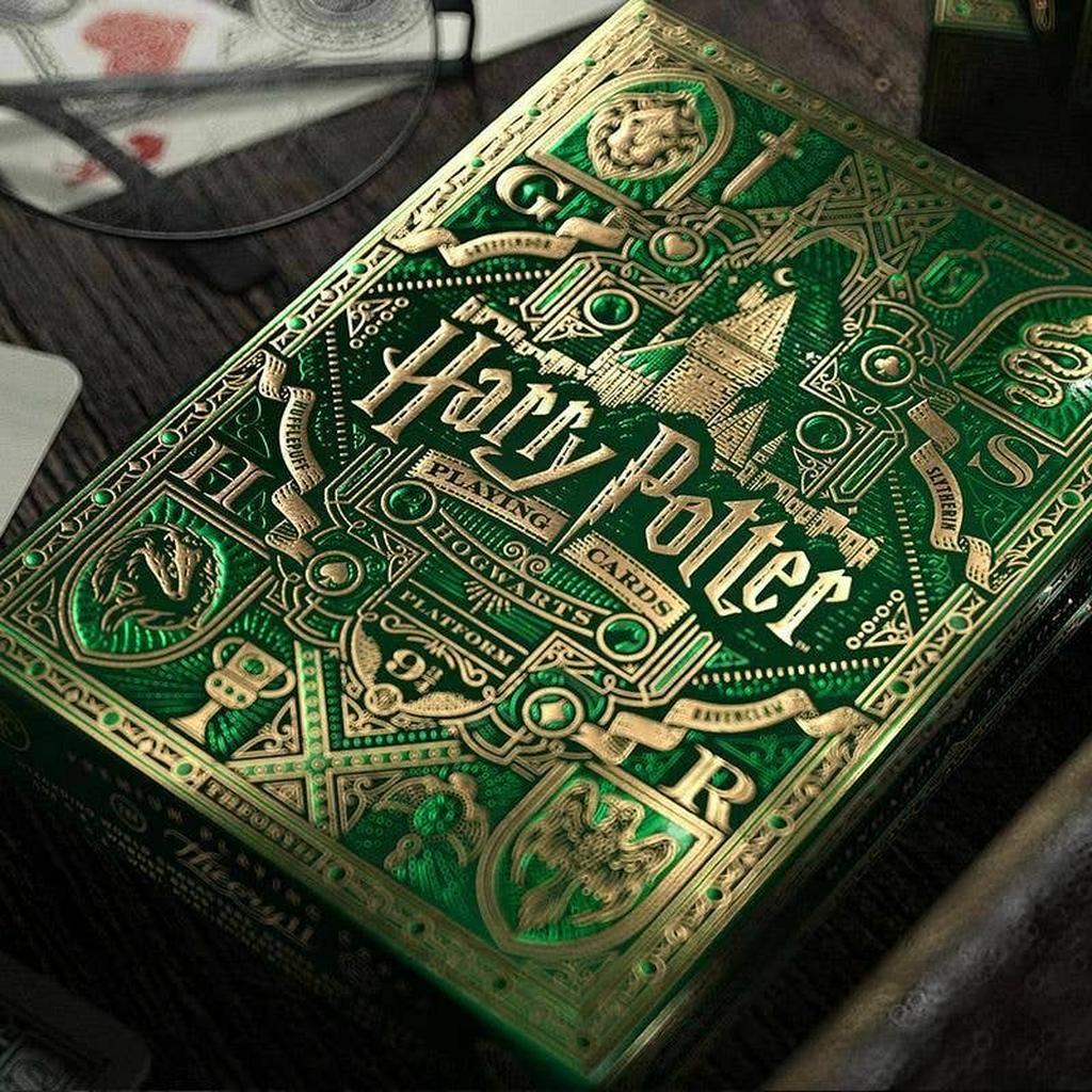 Harry Potter Slytherin Theory11 Spillekort Fire Hus Utgaver-Kortstokker-Cardshouse-Kvalitetstid AS