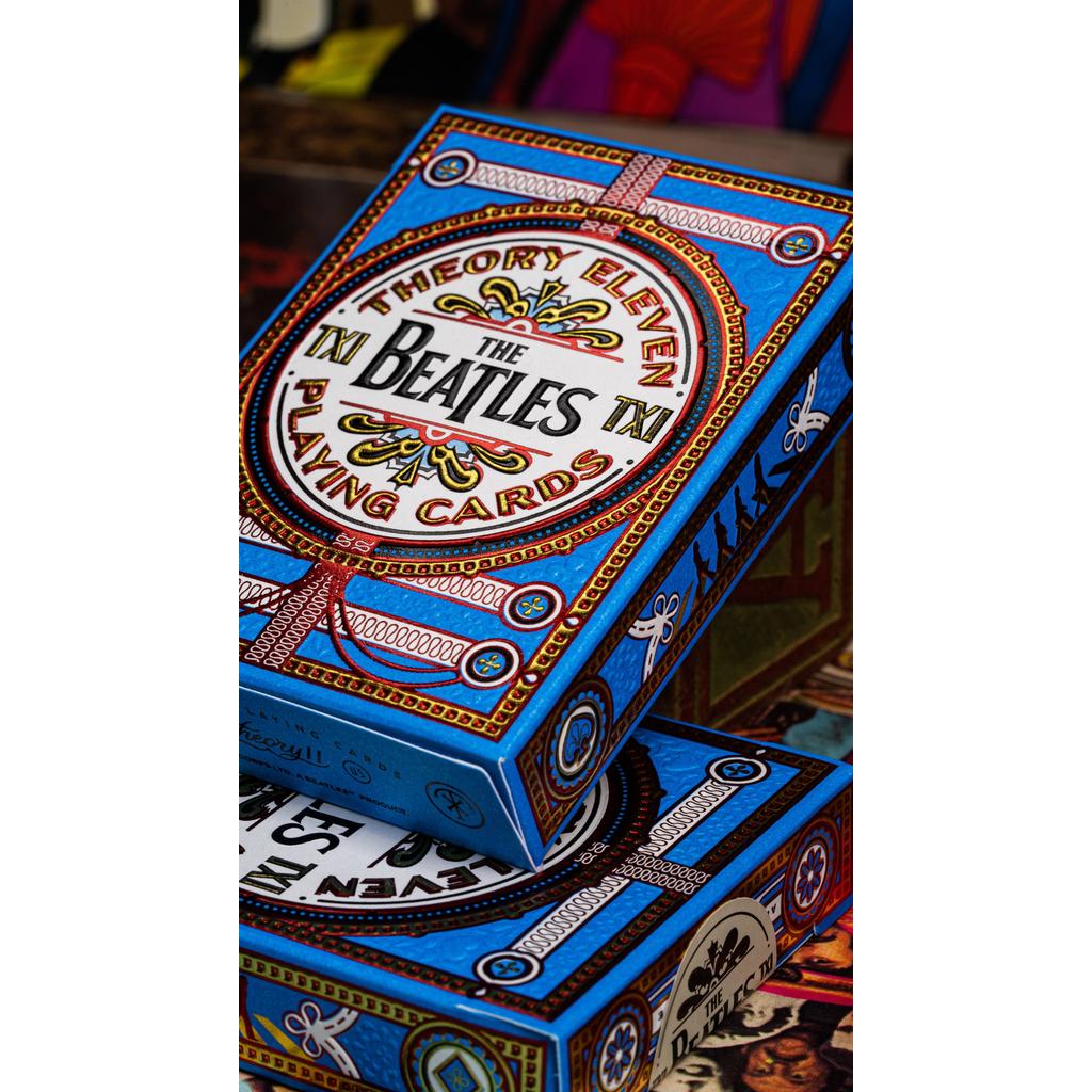 The Beatles Theory 11 Kortstokk Blå Fullt Customdesign-Kortstokker-Cardshouse-Kvalitetstid AS