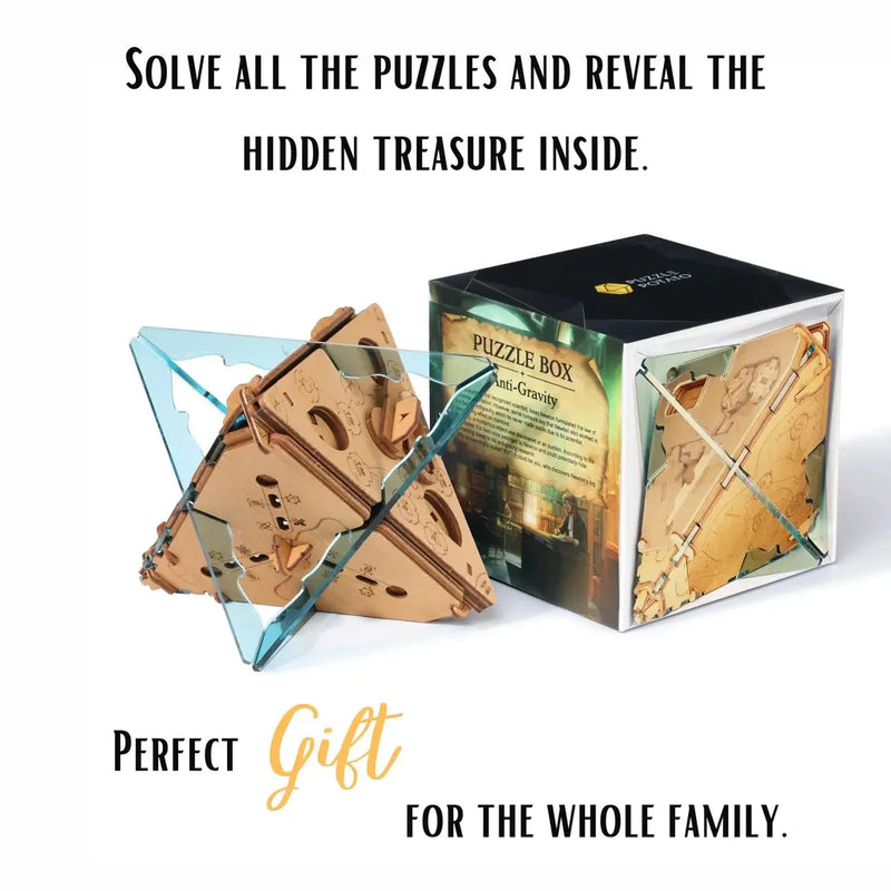 Escape Room Puzzle Box | Anti-Gravity-Pusleboks-Puzzle Potato-Kvalitetstid AS