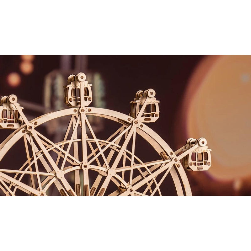 Ferris Wheel | Pariserhjul med musikkboks-Byggesett - mekaniske-Robotime-Kvalitetstid AS