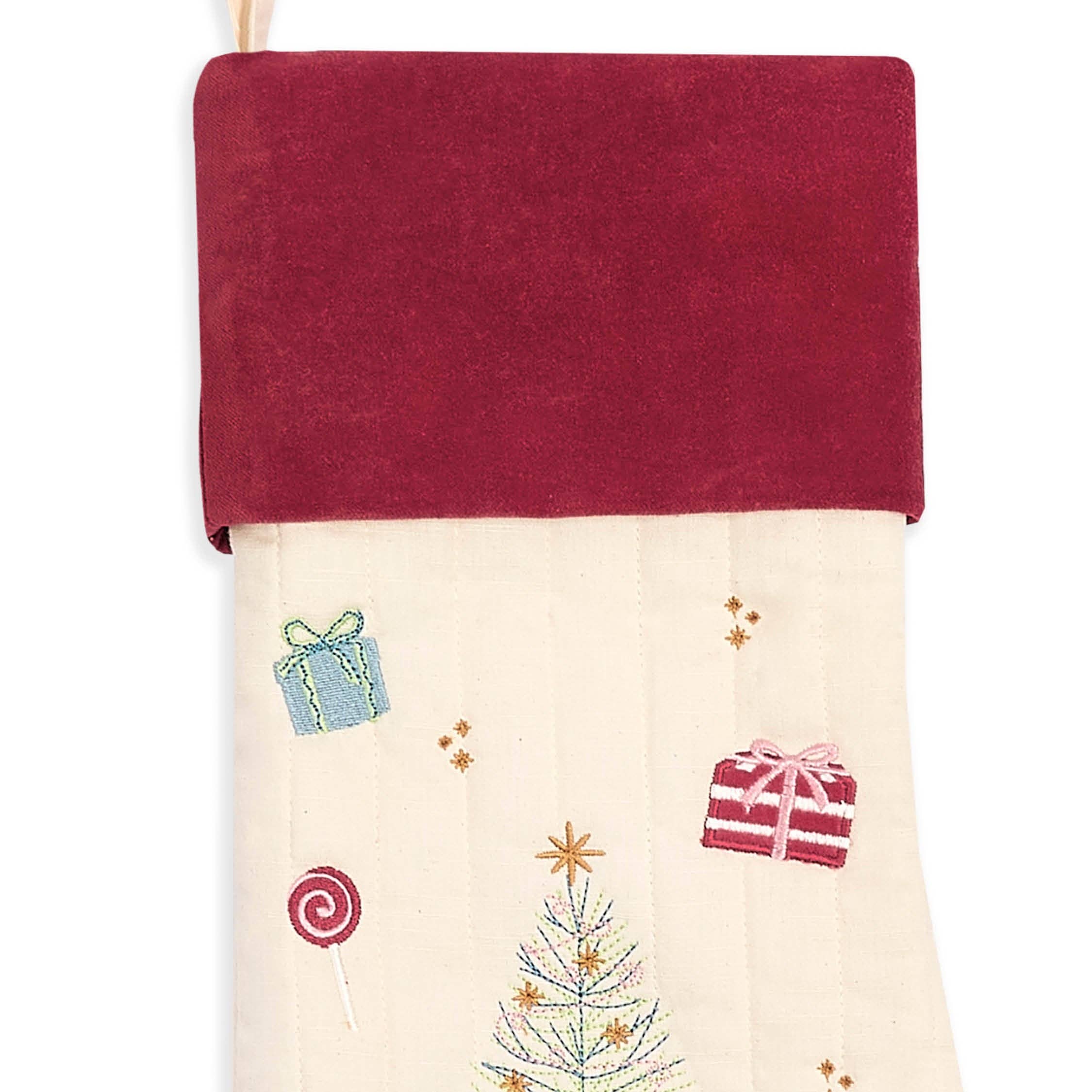 Christmas Stocking - Christmas Tree-Avery Row-Kvalitetstid AS