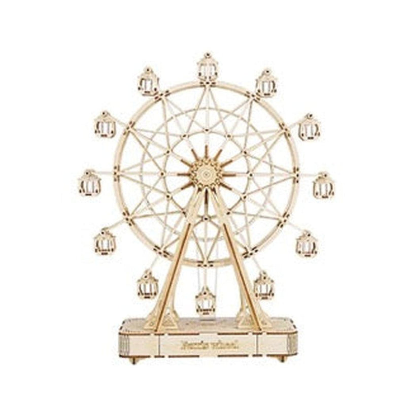Ferris Wheel | Pariserhjul med musikkboks-Byggesett - mekaniske-Robotime-Kvalitetstid AS
