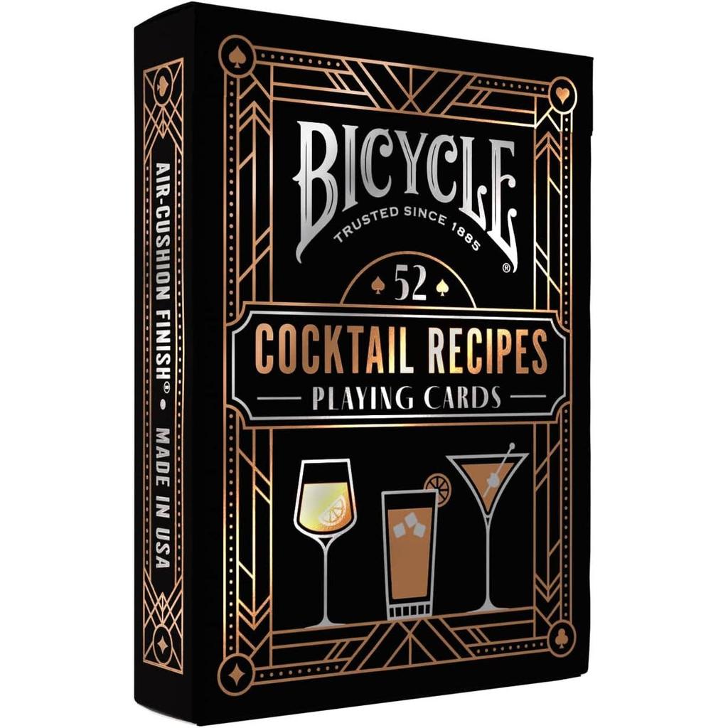 Bicycle Cocktail Spillkort 52 Oppskrifter For Cocktailfans-Kortstokker-Cardshouse-Kvalitetstid AS