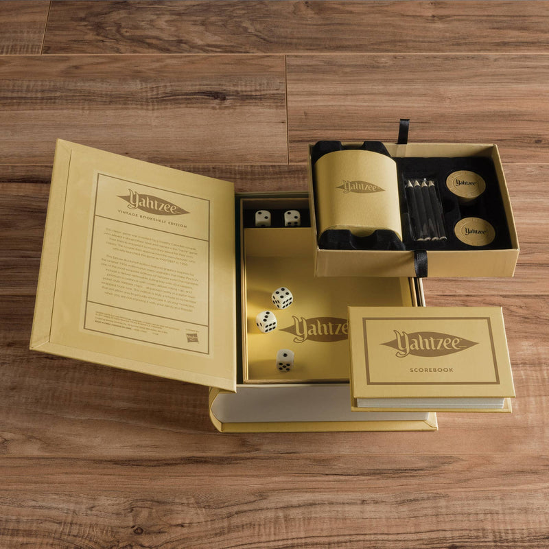 Yahtzee Vintage Bookshelf Edition-WS Game Company-Kvalitetstid AS
