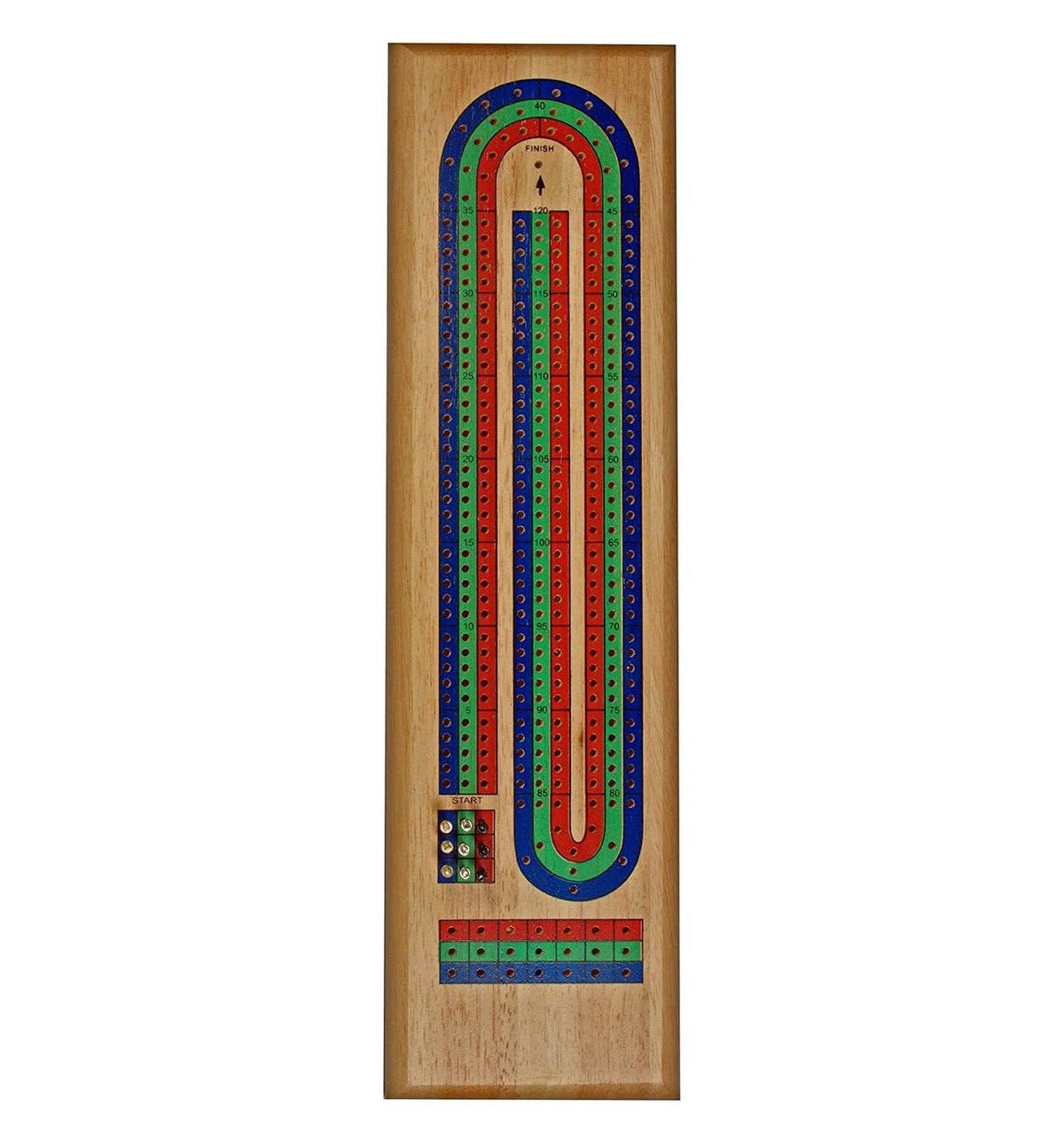 Cribbage i tre – klassisk 3-spors brett | WE Games