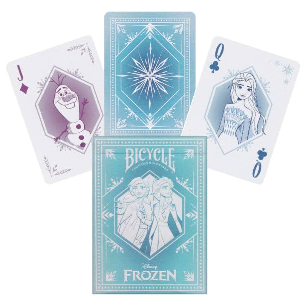 Bicycle Frozen Spillkort Med Isblå Bakside Og Tuck Eske-Cardshouse-Kvalitetstid AS