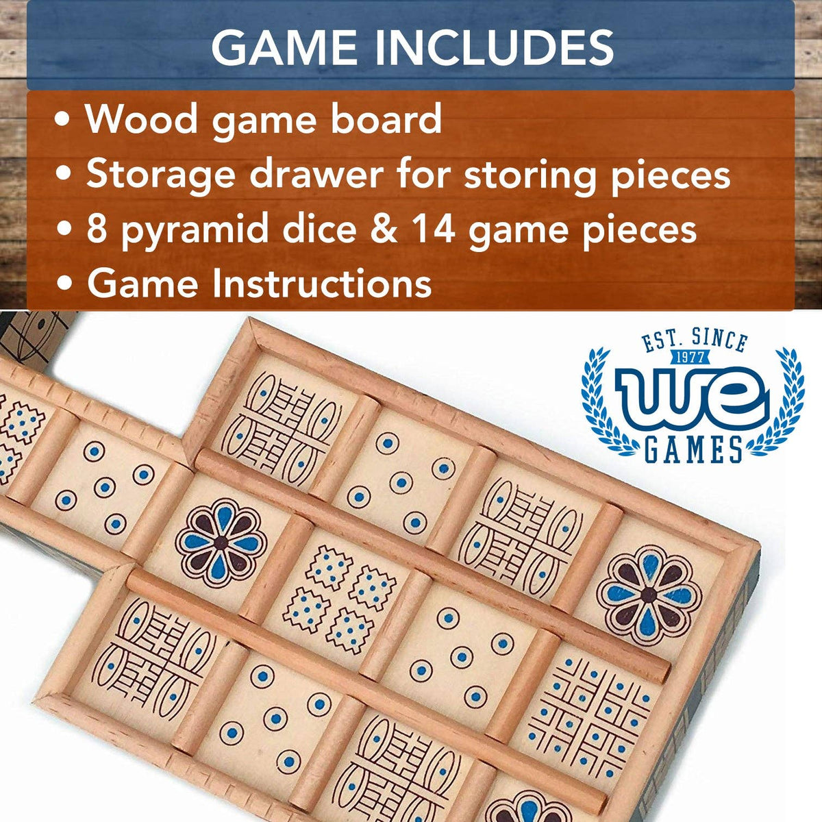 The Royal Game of Ur – historisk brettspill i tre | WE Games