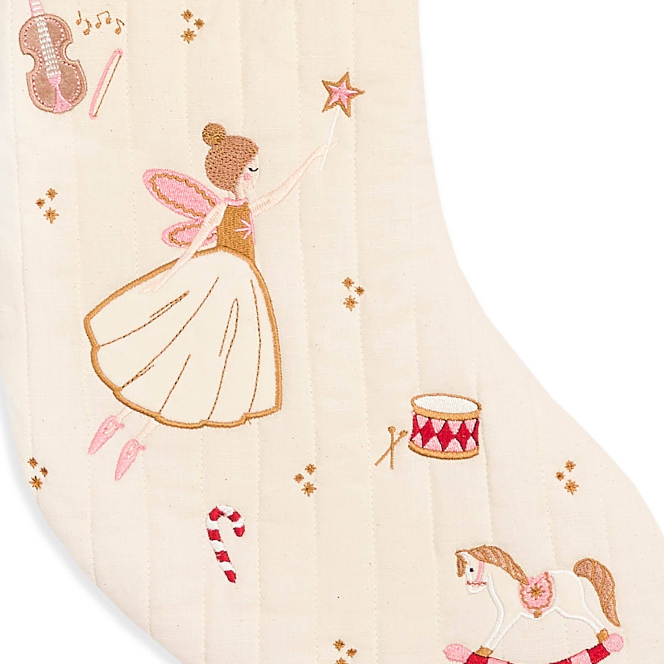 Christmas Stocking - Sugar Plum Fairy-Avery Row-Kvalitetstid AS
