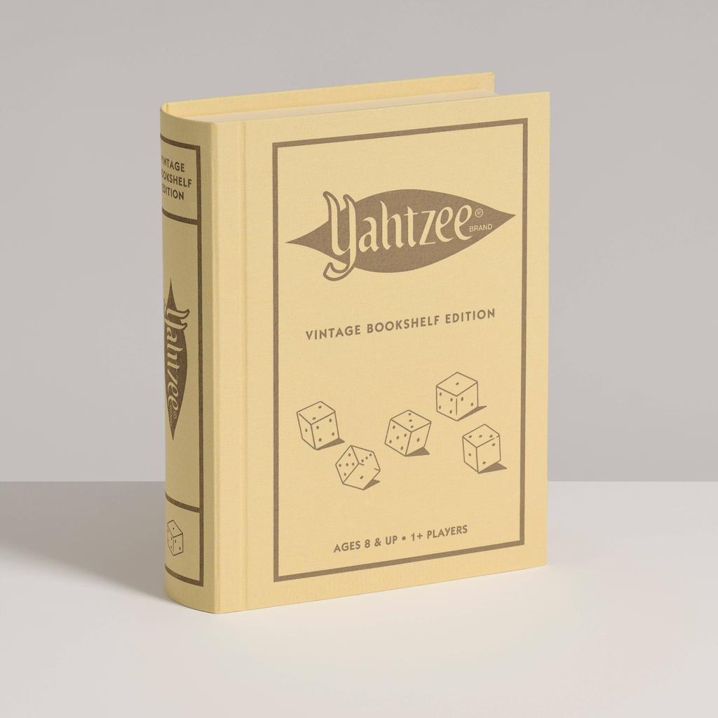Yahtzee Vintage Bookshelf Edition-WS Game Company-Kvalitetstid AS