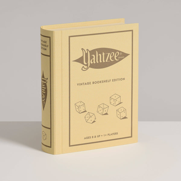 Yahtzee Vintage Bookshelf Edition-WS Game Company-Kvalitetstid AS