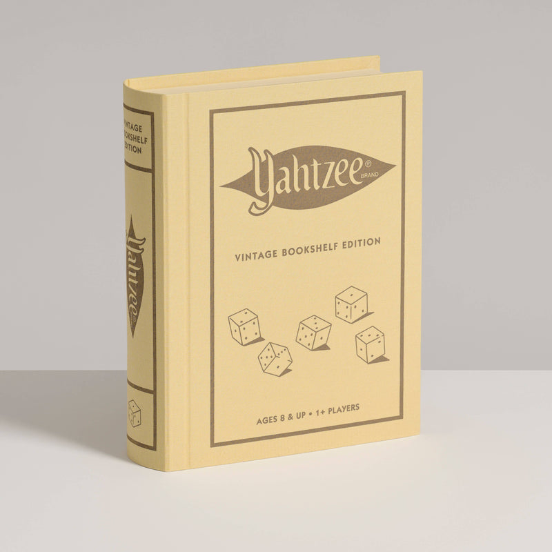 Yahtzee Vintage Bookshelf Edition-WS Game Company-Kvalitetstid AS