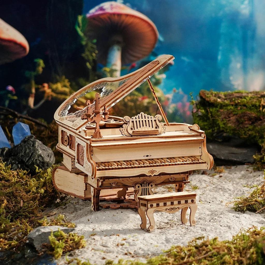 Magic Piano | Piano-Byggesett - mekaniske-Robotime-Kvalitetstid AS
