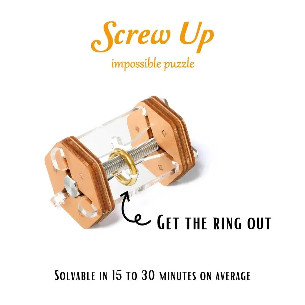 Brainteaser | Screw Up-Pusleboks-Puzzle Potato-Kvalitetstid AS