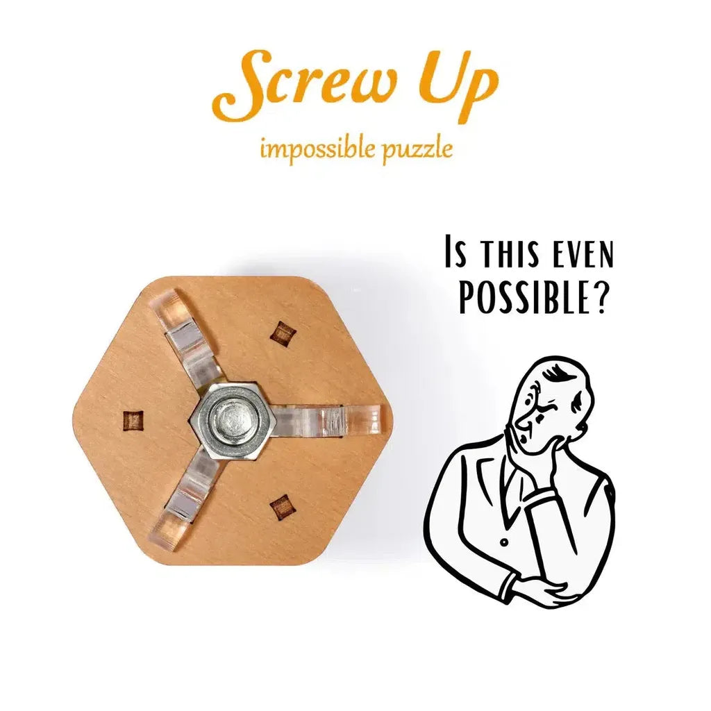 Brainteaser | Screw Up-Pusleboks-Puzzle Potato-Kvalitetstid AS