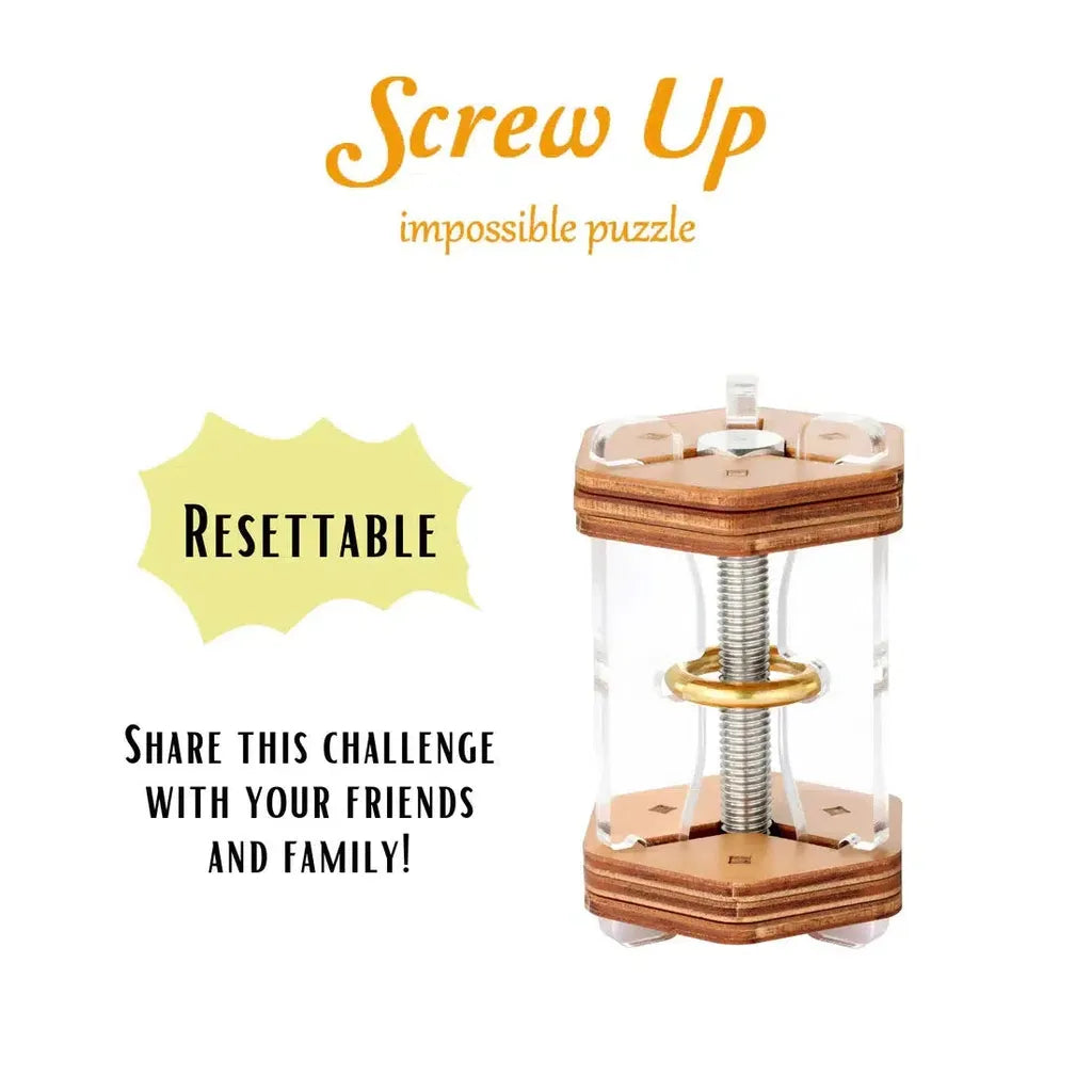 Brainteaser | Screw Up-Pusleboks-Puzzle Potato-Kvalitetstid AS