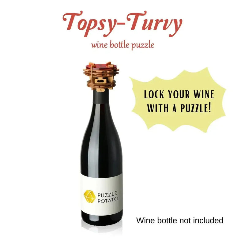 Brainteaser | Topsy-Turvy-Pusleboks-Puzzle Potato-Kvalitetstid AS