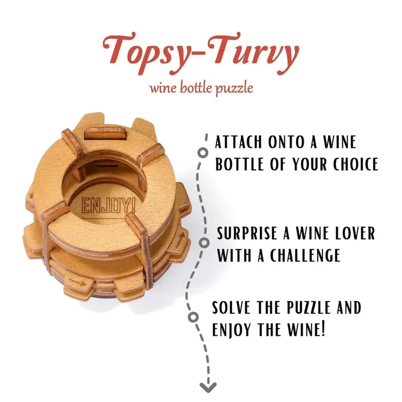 Brainteaser | Topsy-Turvy-Pusleboks-Puzzle Potato-Kvalitetstid AS