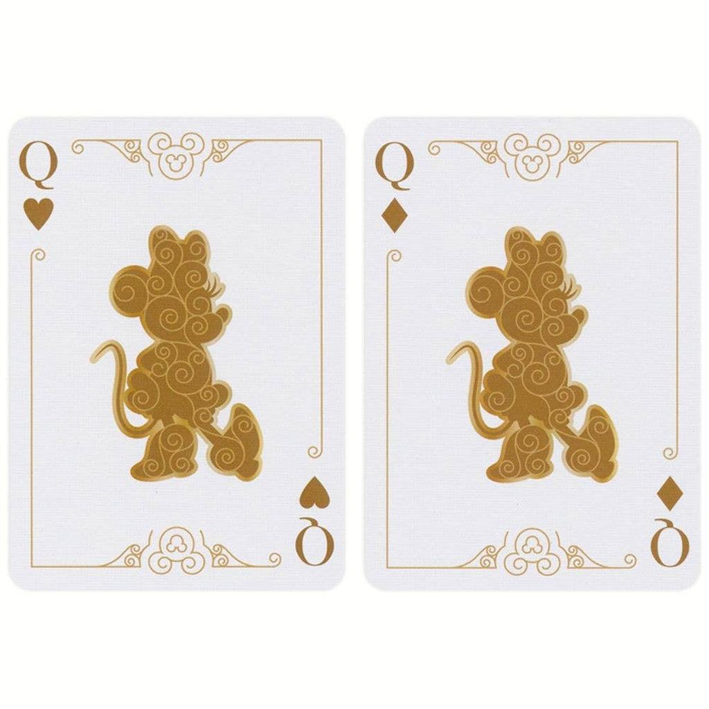 Bicycle Disney Mickey Mouse Kortsett Med Sort Gull Design-Kortstokker-Cardshouse-Kvalitetstid AS