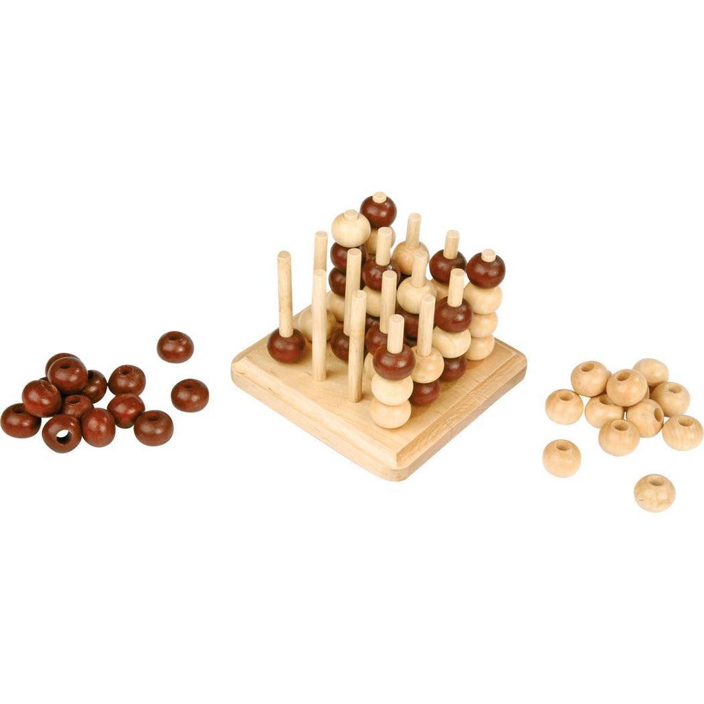 Brettspill I Tre 3D Liten For To Spillere Small Foot-Fire på rad-small foot-Kvalitetstid AS