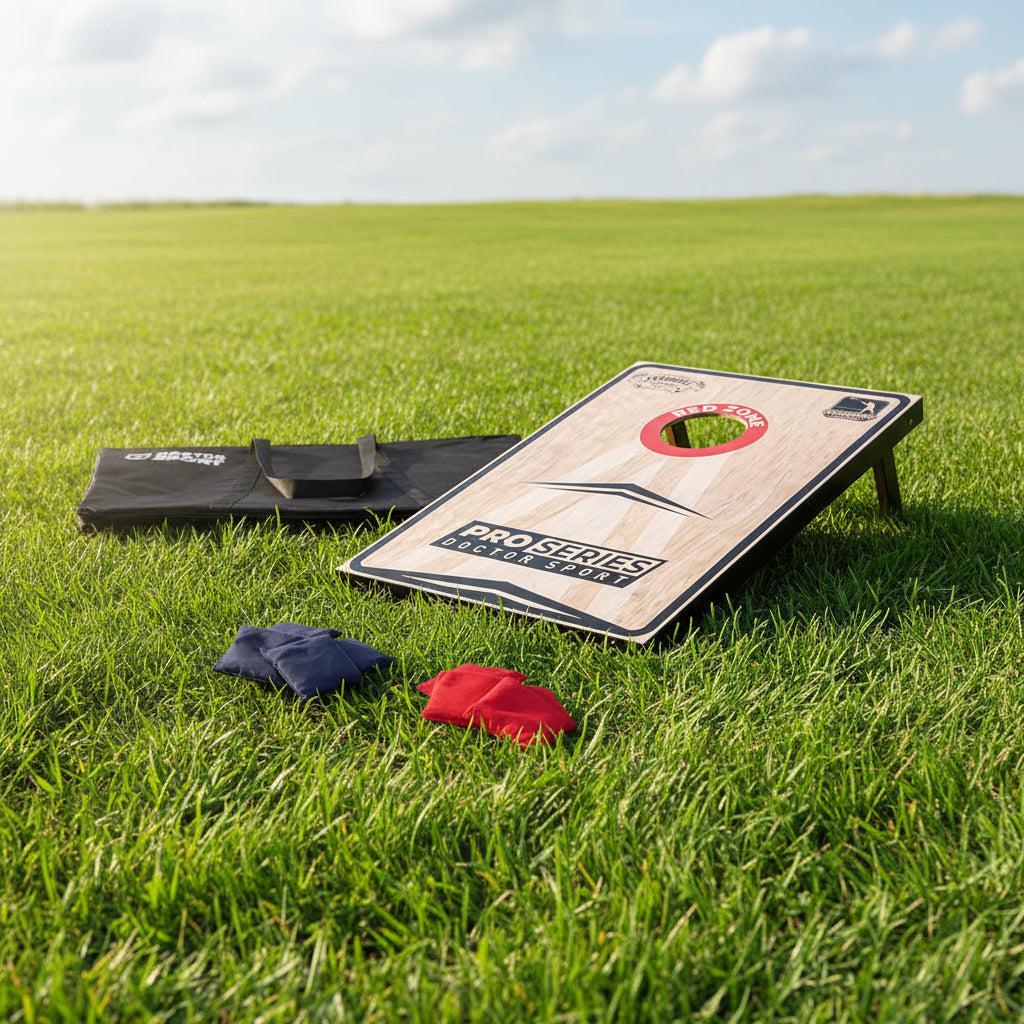 Cornhole Pro 120 X 60 Cm Brett Med Rød Sone Konkurransestørrelse Treverk Uber Games | Uber Games