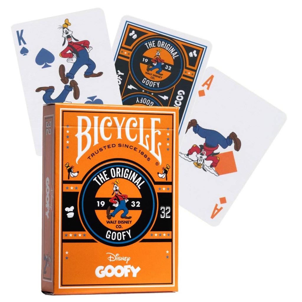 Disney Klassisk Goofy Spillekort Bicycle Kortstokk Nostalgi-Cardshouse-Kvalitetstid AS