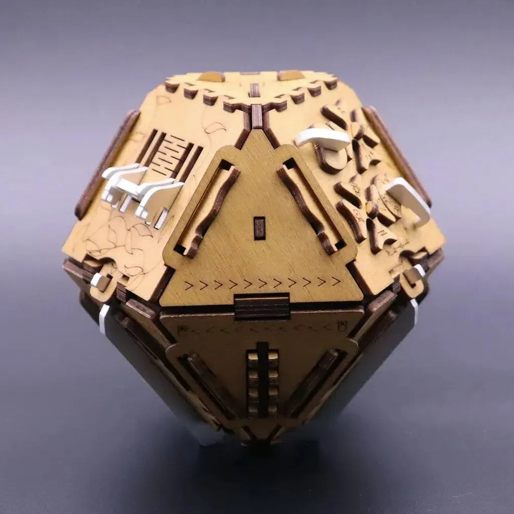Escape Room Puzzle Box | Philosopher's Stone | Metall-Pusleboks-Puzzle Potato-Kvalitetstid AS